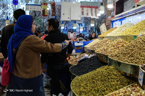 بازار آجیل تهران در آستانه شب یلدا