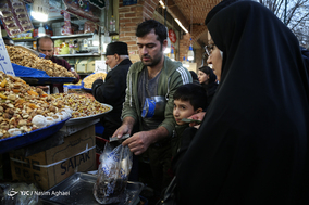 بازار آجیل تهران در آستانه شب یلدا