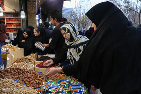 بازار آجیل تهران در آستانه شب یلدا