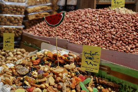 بازار آجیل تهران در آستانه شب یلدا