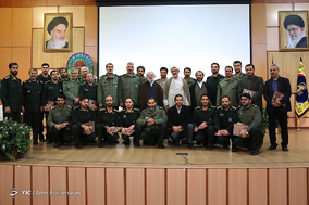 مراسم گرامیداشت هفته پژوهش در دانشگاه امام حسین (ع)