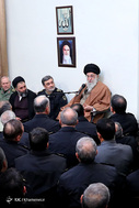 دیدار جمعی از فرماندهان و مسئولان نیروی انتظامی با رهبر معظم انقلاب