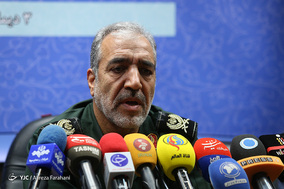 نشست خبری فرمانده سپاه حفاظت هواپیمایی