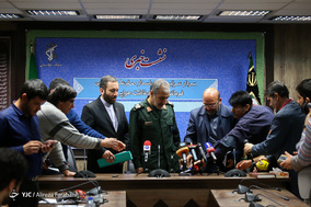 نشست خبری فرمانده سپاه حفاظت هواپیمایی