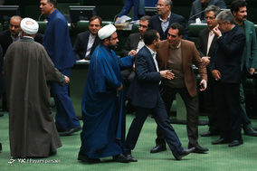صحن علنی مجلس شورای اسلامی- ارائه لایحه بودجه ۹۸ کل کشور توسط رئیس جمهور