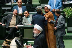 صحن علنی مجلس شورای اسلامی- ارائه لایحه بودجه ۹۸ کل کشور توسط رئیس جمهور