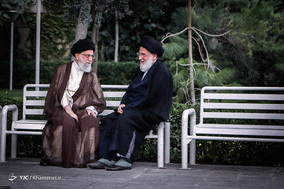 تصاویری از آیت‌الله هاشمی شاهرودی در کنار رهبر معظم انقلاب