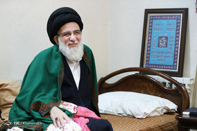 تصاویری از آیت‌الله هاشمی شاهرودی در کنار رهبر معظم انقلاب