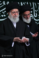 تصاویری از آیت‌الله هاشمی شاهرودی در کنار رهبر معظم انقلاب