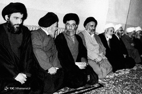 تصاویری از آیت‌الله هاشمی شاهرودی در کنار رهبر معظم انقلاب