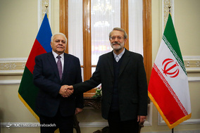 دیدار روسای مجلس ایران و آذربایجان
