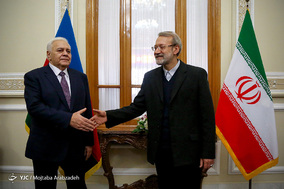 دیدار روسای مجلس ایران و آذربایجان