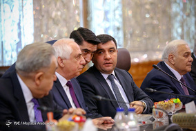 دیدار روسای مجلس ایران و آذربایجان
