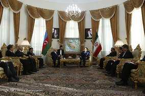 دیدار رئیس مجلس ملی آذربایجان با علی شمخانی