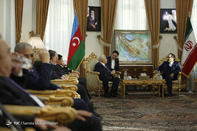 دیدار رئیس مجلس ملی آذربایجان با علی شمخانی