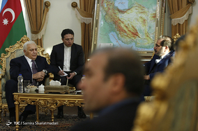 دیدار رئیس مجلس ملی آذربایجان با علی شمخانی