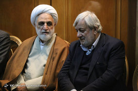 مراسم وداع با پیکر مرحوم آیت الله سید محمود هاشمی شاهرودی