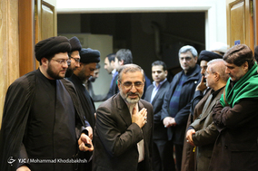 مراسم وداع با پیکر مرحوم آیت الله سید محمود هاشمی شاهرودی