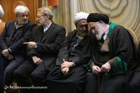 مراسم وداع با پیکر مرحوم آیت الله سید محمود هاشمی شاهرودی