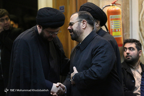 مراسم وداع با پیکر مرحوم آیت الله سید محمود هاشمی شاهرودی