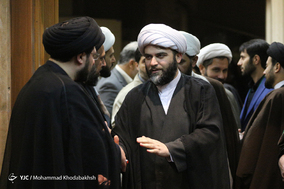 مراسم وداع با پیکر مرحوم آیت الله سید محمود هاشمی شاهرودی