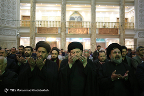 مراسم وداع با پیکر مرحوم آیت الله سید محمود هاشمی شاهرودی