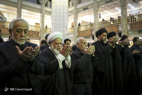 مراسم وداع با پیکر آیت‌الله هاشمی شاهرودی