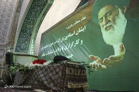 مراسم وداع با پیکر آیت‌الله هاشمی شاهرودی