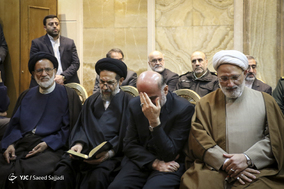 مراسم وداع با پیکر آیت‌الله هاشمی شاهرودی
