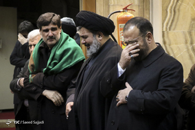 مراسم وداع با پیکر آیت‌الله هاشمی شاهرودی