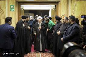 مراسم وداع با پیکر آیت‌الله هاشمی شاهرودی
