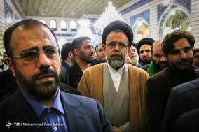 مراسم تشییع پیکر مرحوم آیت الله هاشمی‌شاهرودی در قم