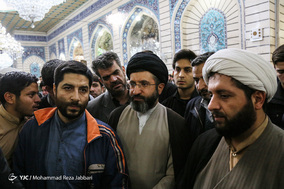 مراسم تشییع پیکر مرحوم آیت الله هاشمی‌شاهرودی در قم