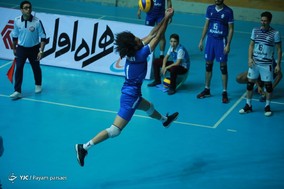 دیدار تیم‌های والیبال پیکان تهران و شهرداری ارومیه