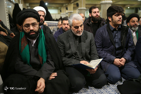مراسم بزرگداشت آیت‌الله هاشمی شاهرودی در حسینیه امام خمینی