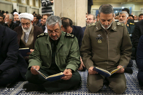 مراسم بزرگداشت آیت‌الله هاشمی شاهرودی در حسینیه امام خمینی