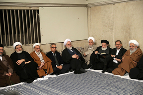 مراسم بزرگداشت آیت‌الله هاشمی شاهرودی در حسینیه امام خمینی