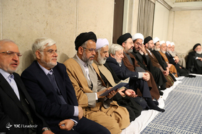 مراسم بزرگداشت آیت‌الله هاشمی شاهرودی در حسینیه امام خمینی