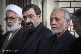 محسن رضایی دبیر مجمع تشخیص مصلحت نظام در مراسم بزرگداشت آیت الله هاشمی شاهرودی