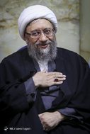 آیت الله صادق آملی لاریجانی، رئیس قوه قضاییه در مراسم بزرگداشت آیت الله هاشمی شاهرودی