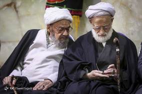 آیت الله محمد امامی کاشانی، امام جمعه موقت تهران در مراسم بزرگداشت آیت الله هاشمی شاهرودی