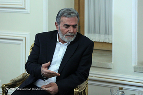دیدار دبیرکل جنبش جهاد اسلامی فلسطین با وزیر امور خارجه