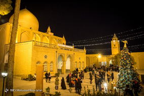 کلیسا وانک اصفهان در استانه سال نو میلادی