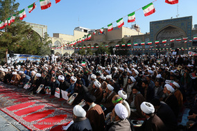 بزرگداشت حماسه 9دی / مدرسه فیضیه قم