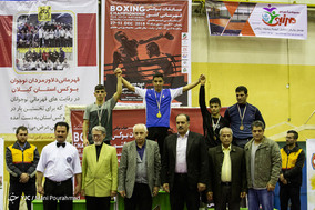 فینال مسابقات بوکس قهرمانی جوانان کشور در رشت