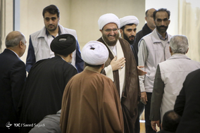 حجت‌الاسلام محمدجواد حاج‌علی‌اکبری امام جمعه موقت تهران در نماز جمعه تهران - ۱۴ دی ۱۳۹۷