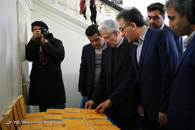 بازدید وزیر علوم , تحقیقات و فناوری از پژوهشکده مطالعات فرهنگی