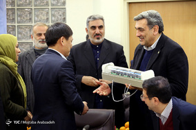 مراسم امضای قرارداد تامین قطارهای خط 7 مترو تهران