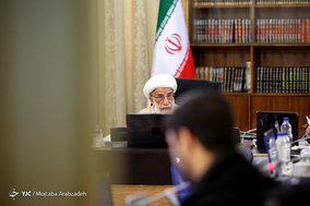 اولین جلسه شورای نگهبان با حضور آملی لاریجانی