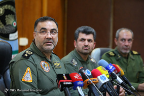 نشست خبری هشتمین رزمایش اقتدار هوایی فداییان حریم ولایت